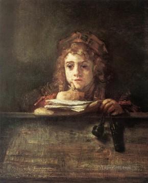 Tito Rembrandt Pinturas al óleo